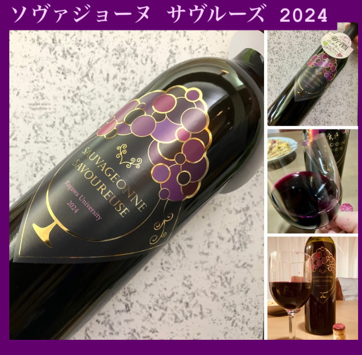 “通称 香大ワイン!” 『ソヴァジョーヌ サヴルーズ(芳しき野生の乙女)2024』