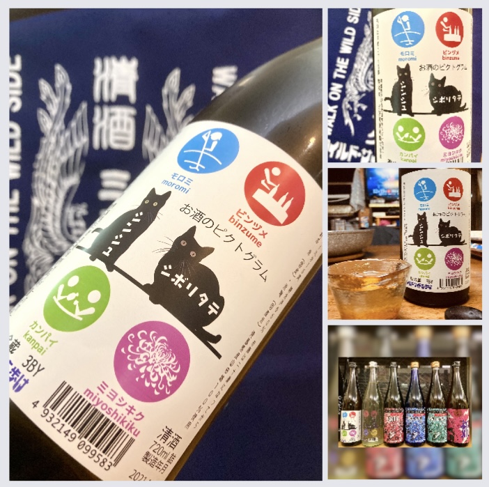 “ワイルドサイドを歩け！” 『三芳菊 特別純米 無濾過生原酒〈お酒のピクトグラム〉新酒しぼりたて』