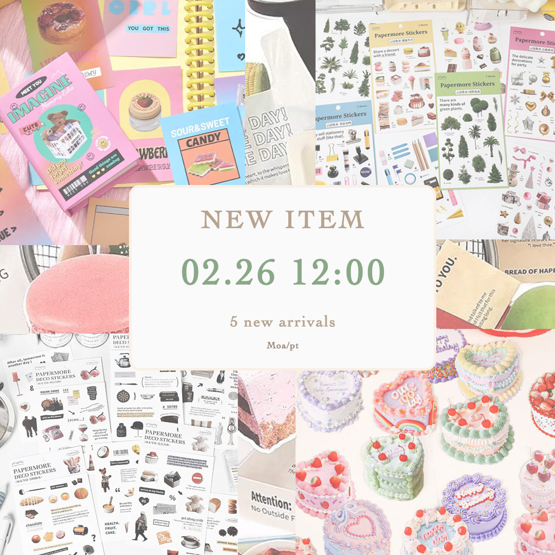 2/26新商品入荷します