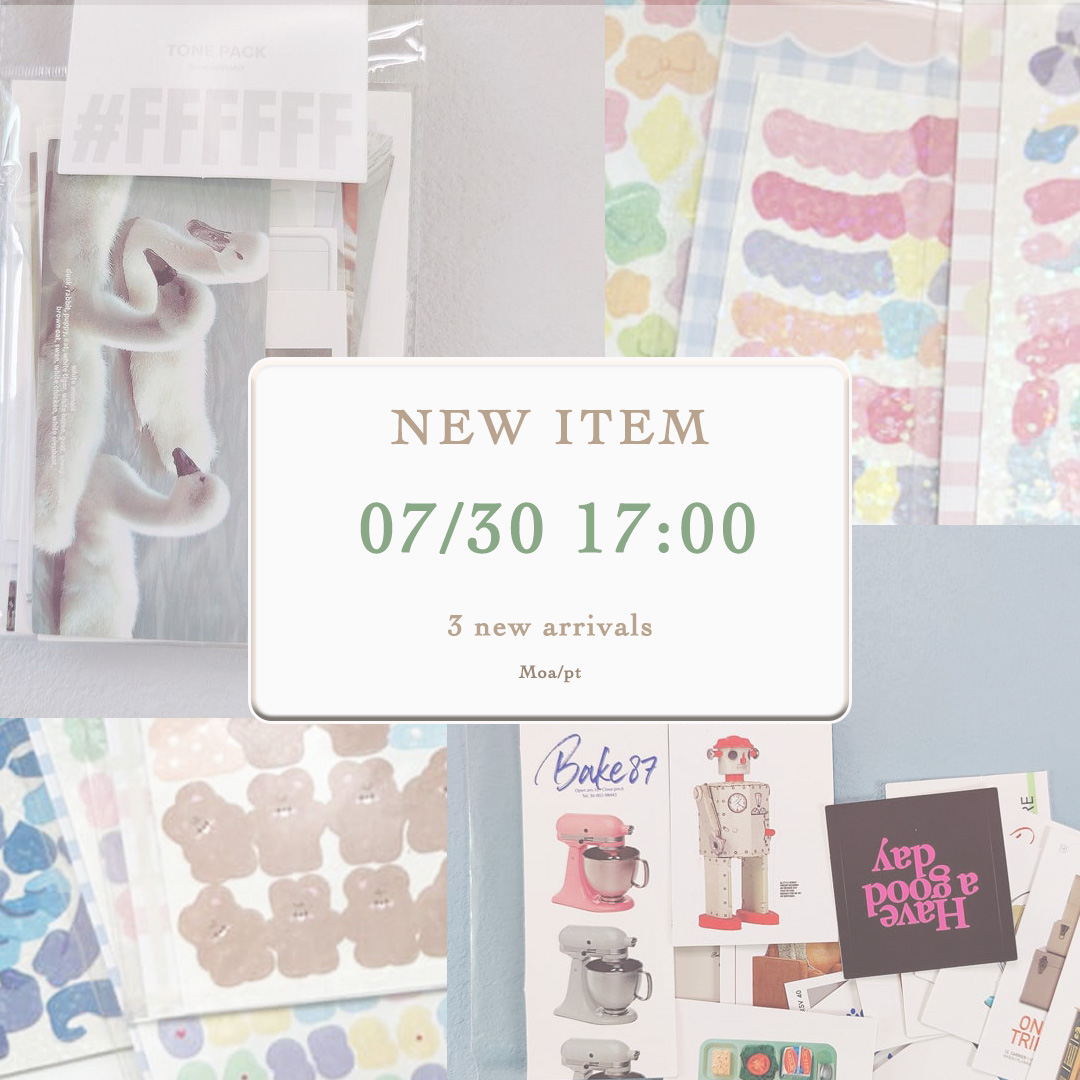 7月30日新商品3点入荷しました。