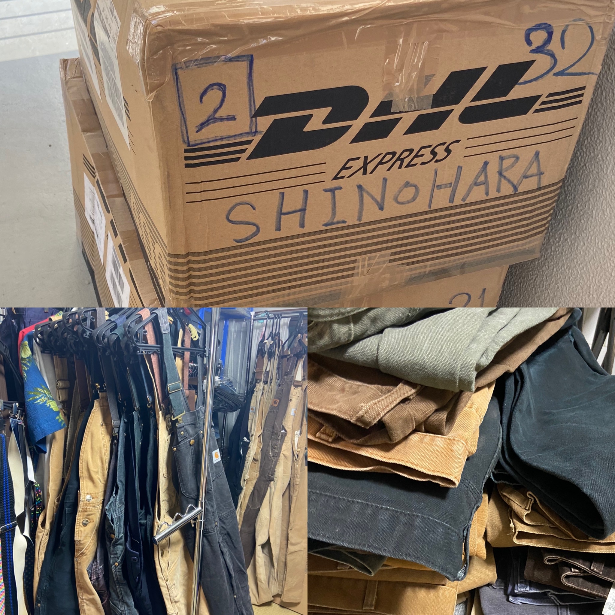 やっと、商品到着です。