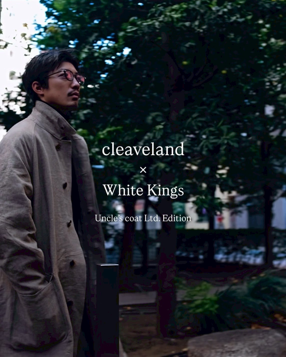 【cleaviland × White Kings】時計と。特別コート『Aiguille』受注開始。
