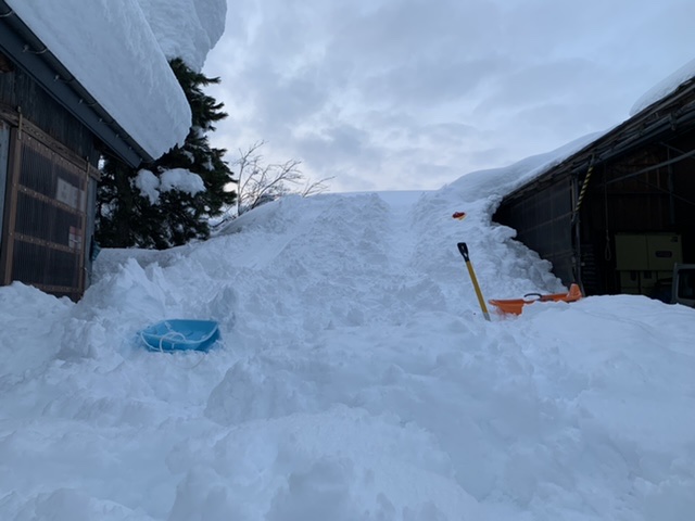 大雪です