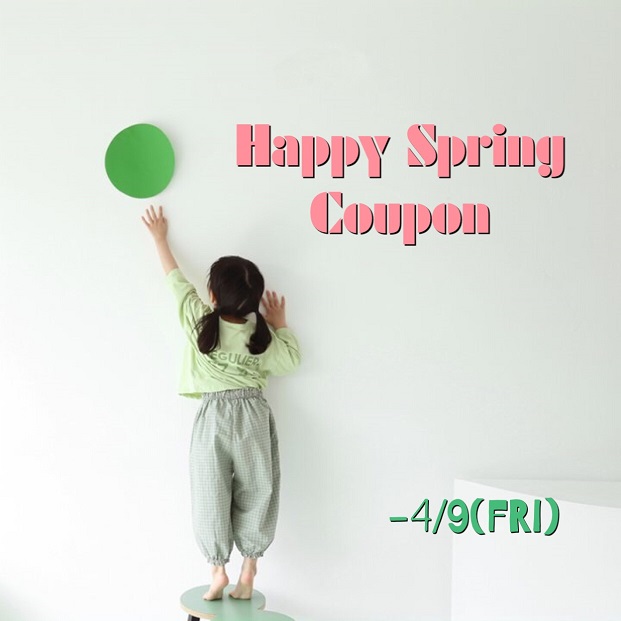 当店限定／即納商品500円、1000円spring coupon配布中♡