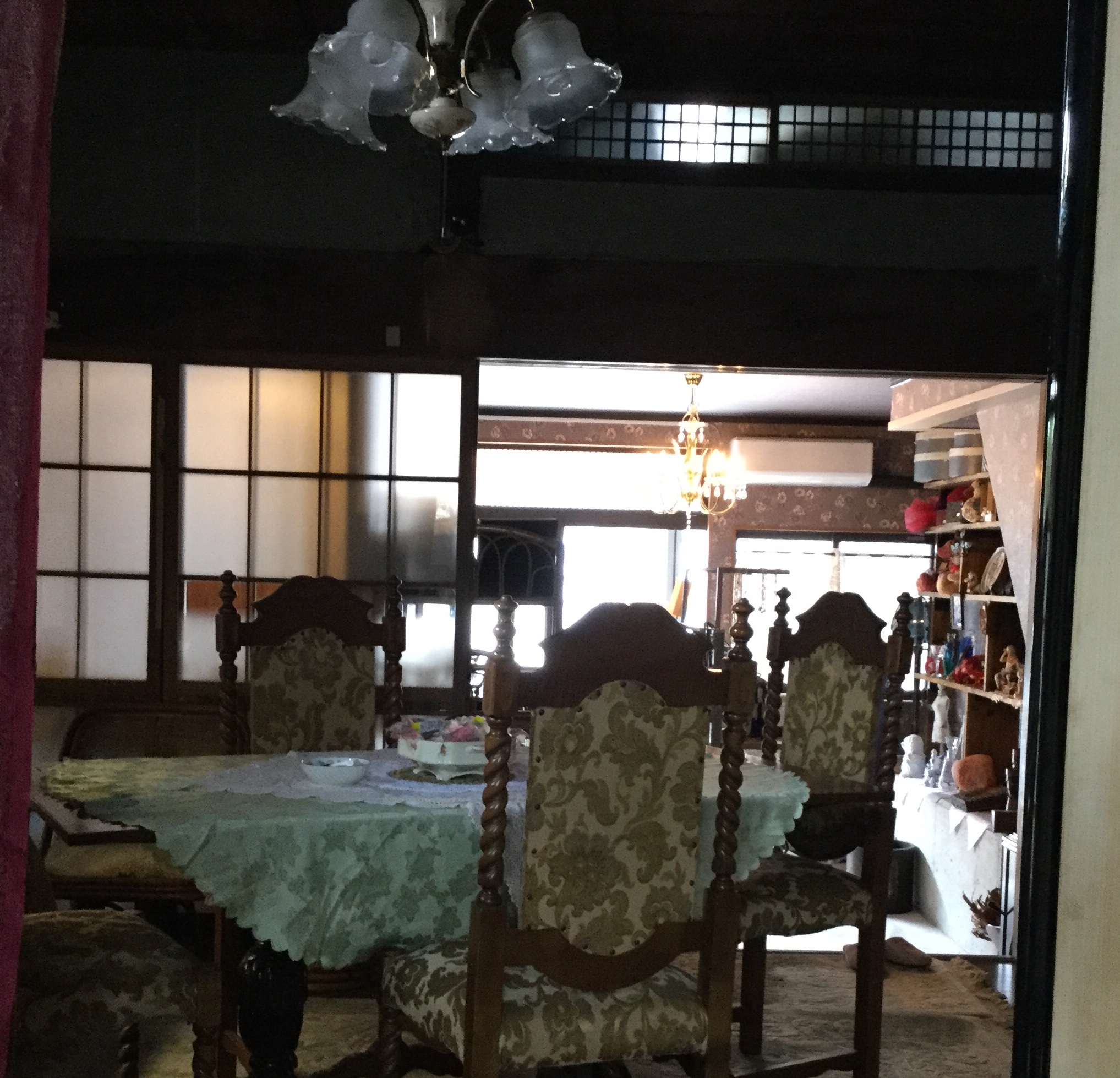 本日のお店　閑古鳥が鳴いています。(^_^;)