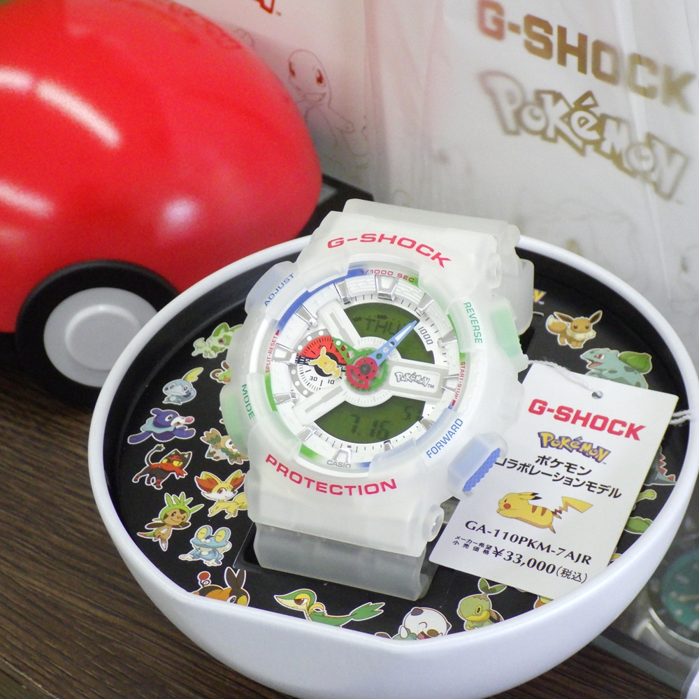 【販売終了】G-SHOCK ポケモン30周年 GA-110PKM-7AJR