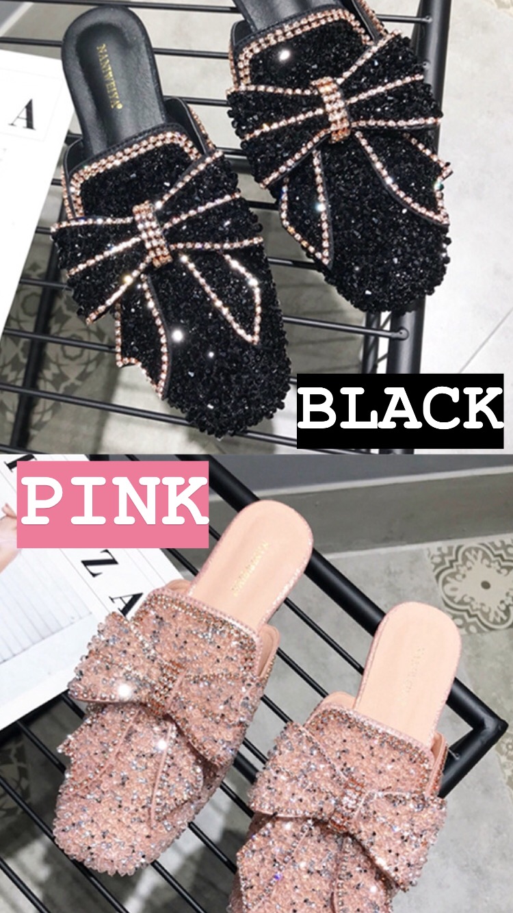リボン🎀フラットサンダル