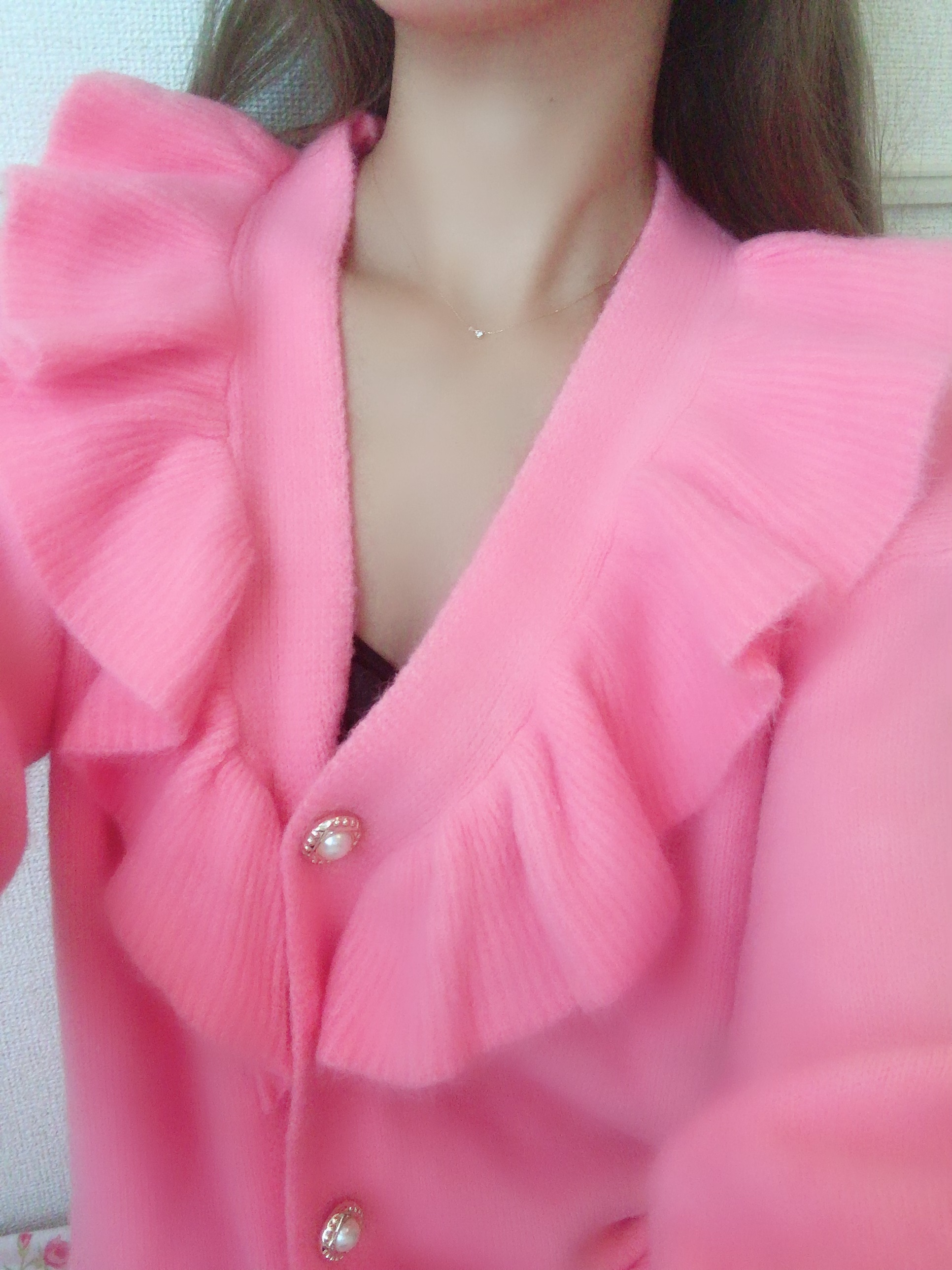 フリルニットカーディガン♡