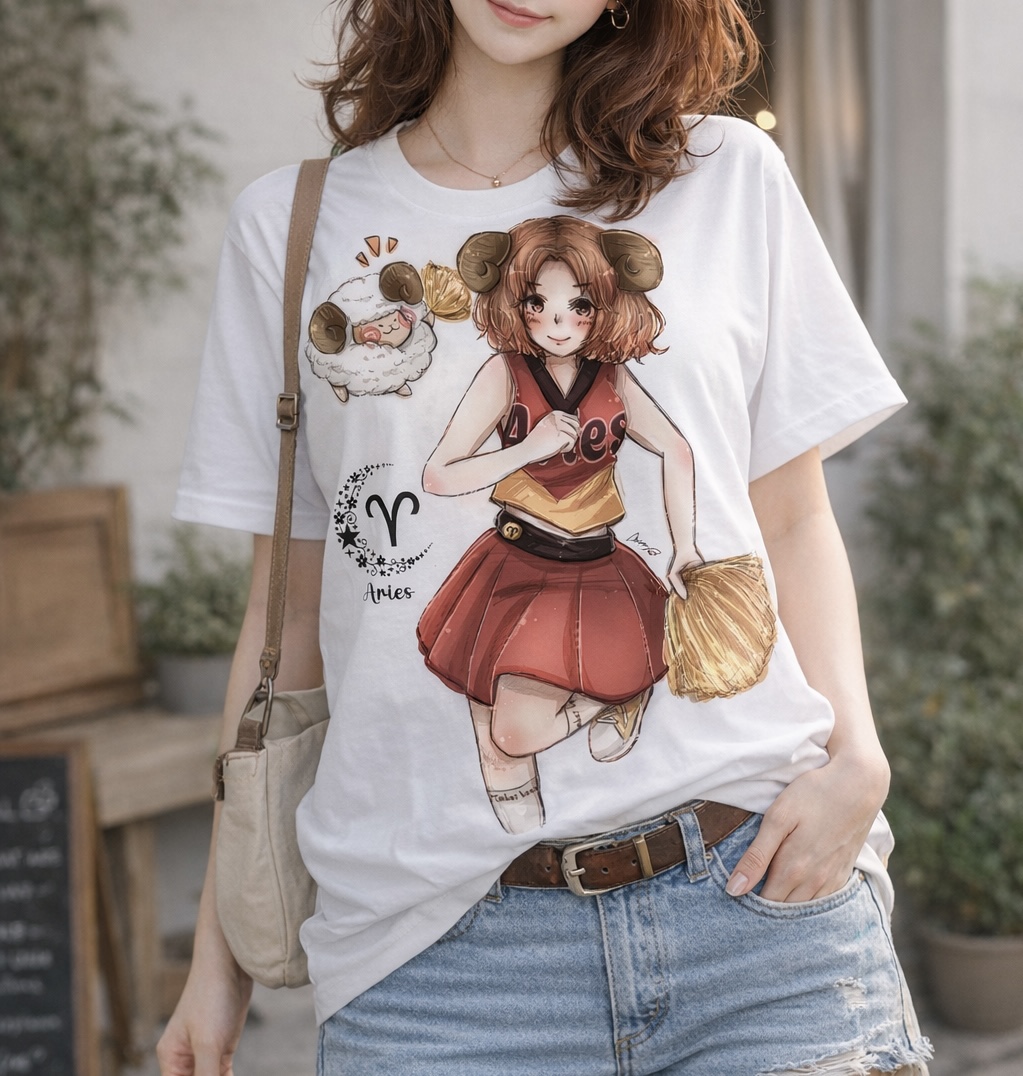 🐏新商品情報🐏情熱と勇気をあなたへ。牡羊座イラストアートグッズ