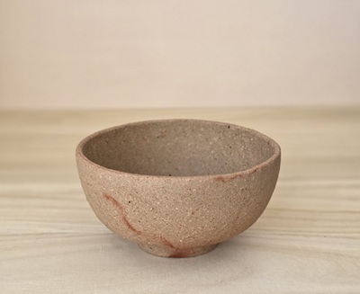 備前焼のご飯茶碗