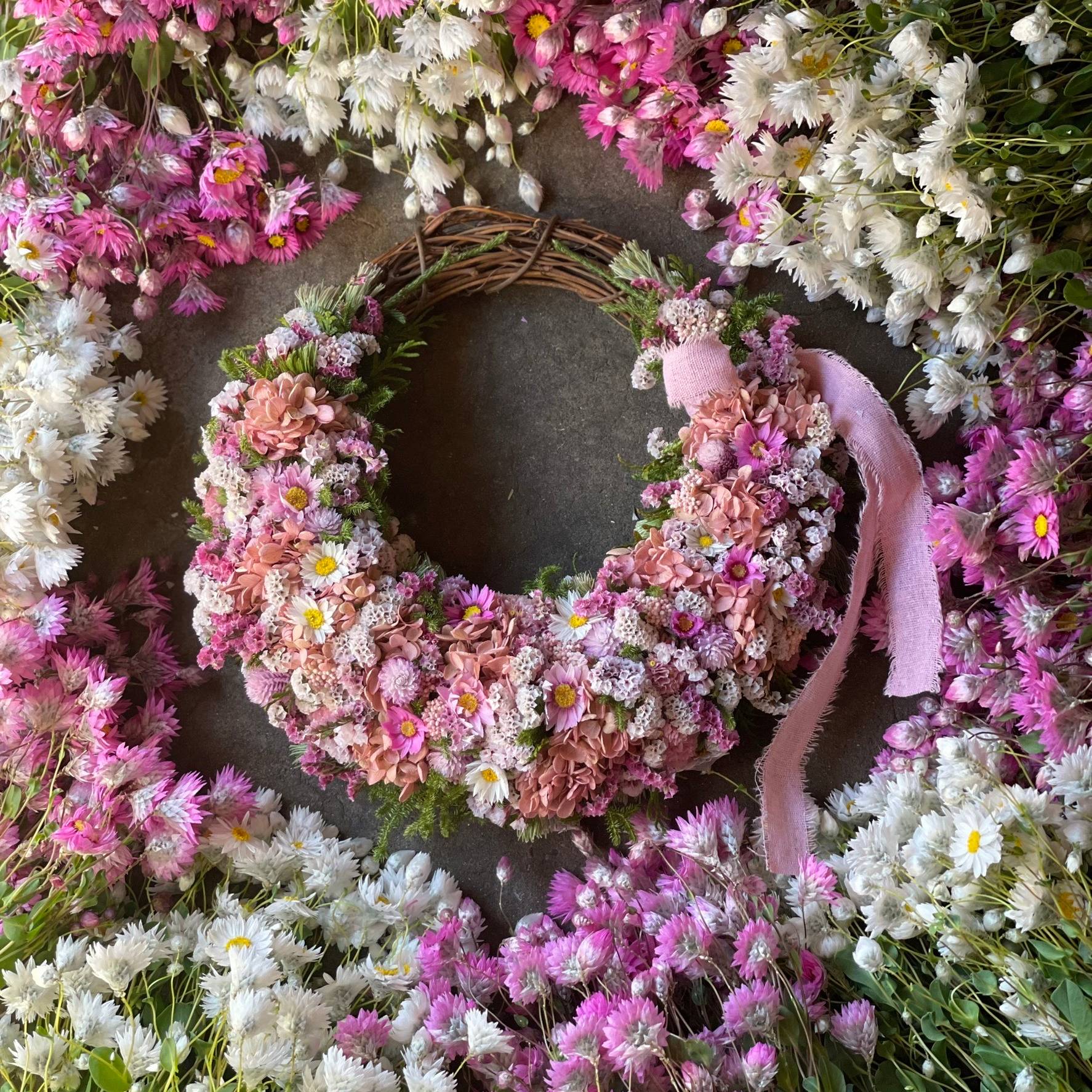 □桜色ハーフリース（4/6〜5/9）