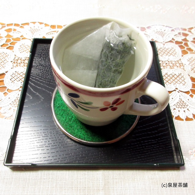  【急須がなくても美味しい葉茶を、電子レンジで淹れるレンチン緑茶】