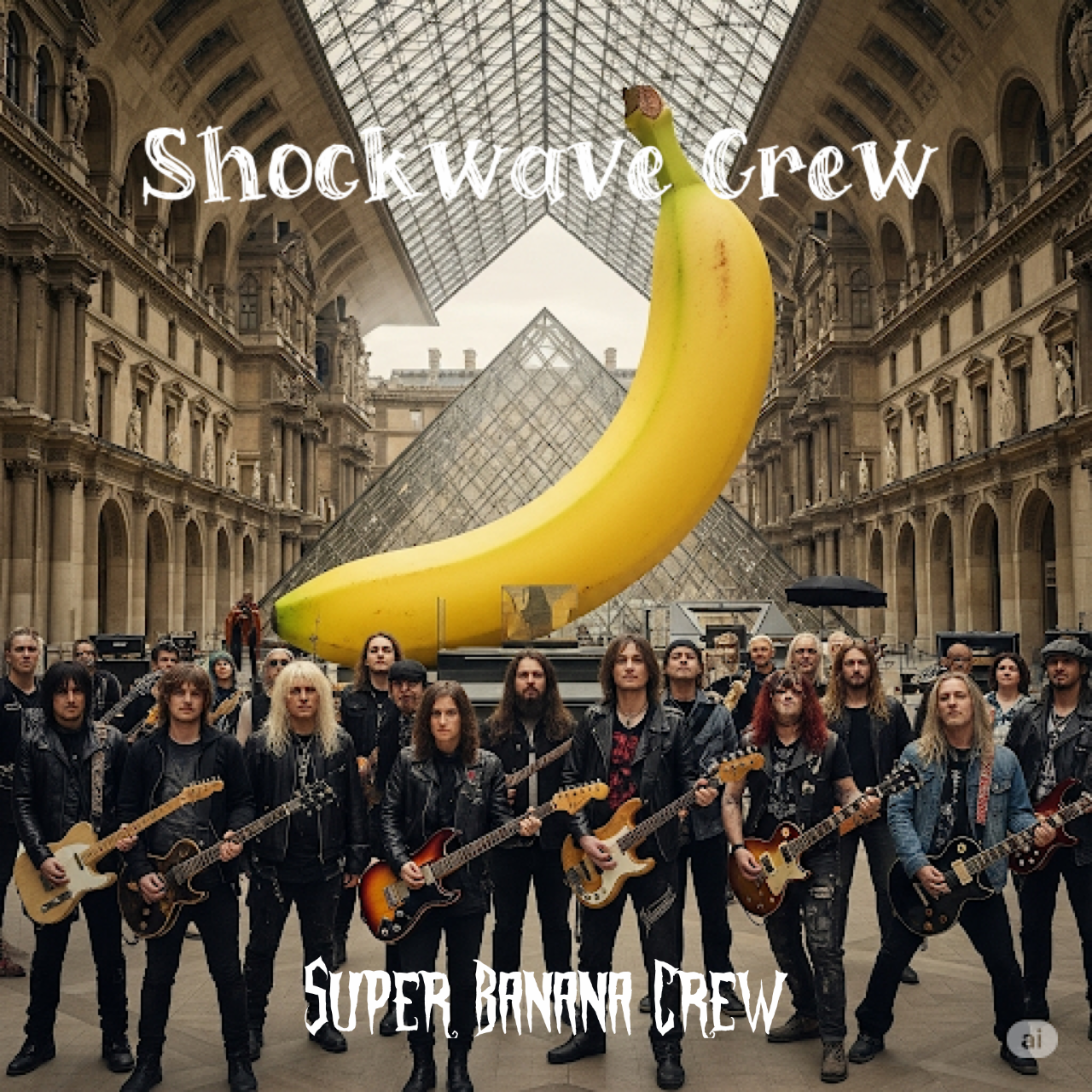 「スーパーバナナクルー」4th アルバム　 Shock wave crew