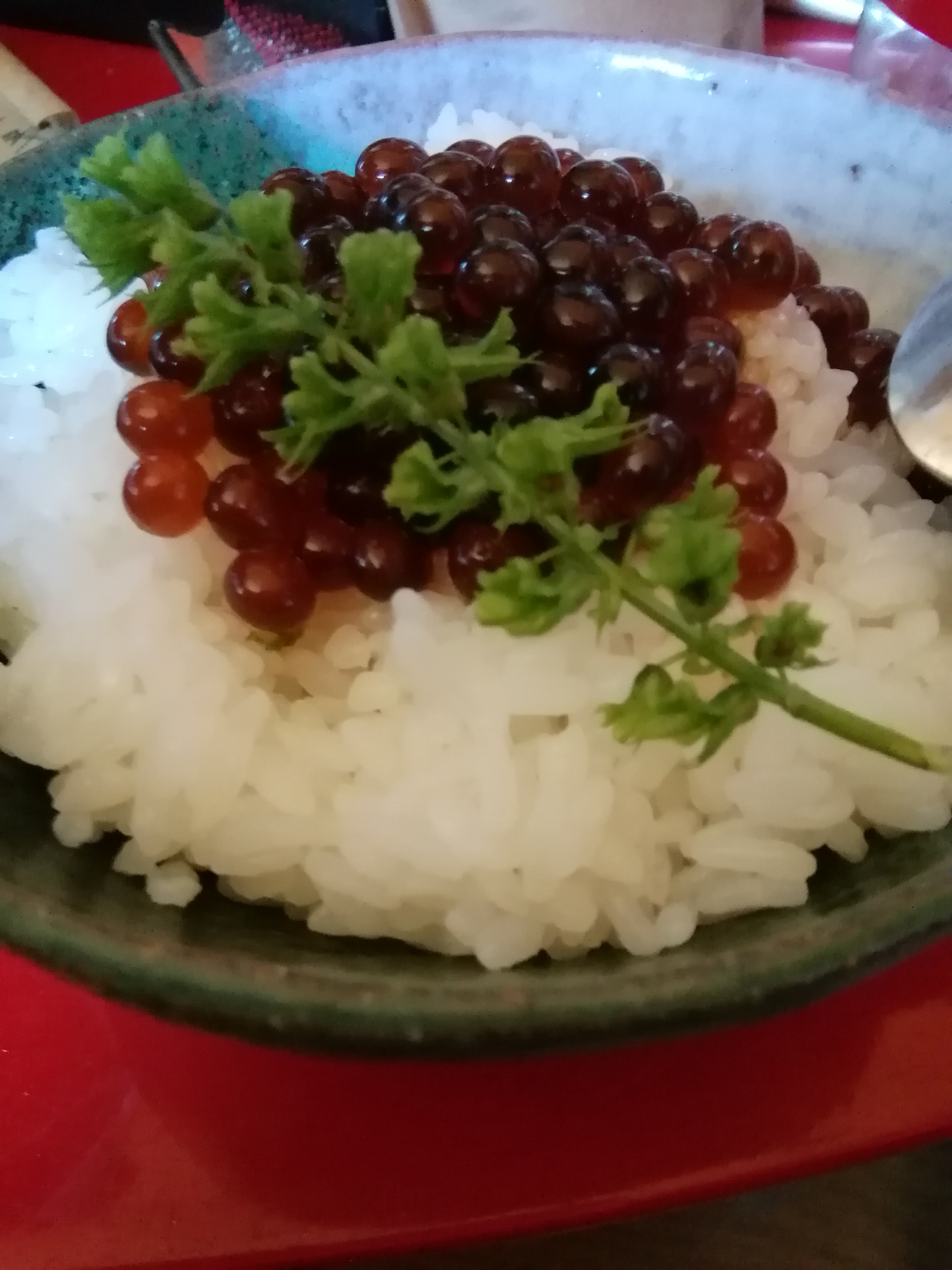 久しぶりにイクラを食べた