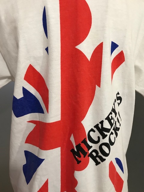ミッキーのROCKなTシャツ入荷しました！