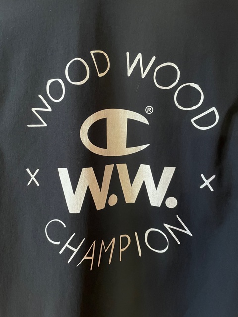 Champion × WOOD WOODのコラボコーチジャケット入荷です！