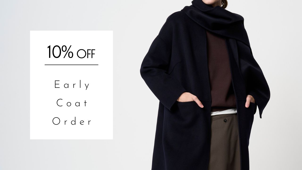 9/14まで - Early Coat Order 10% OFF Campaign