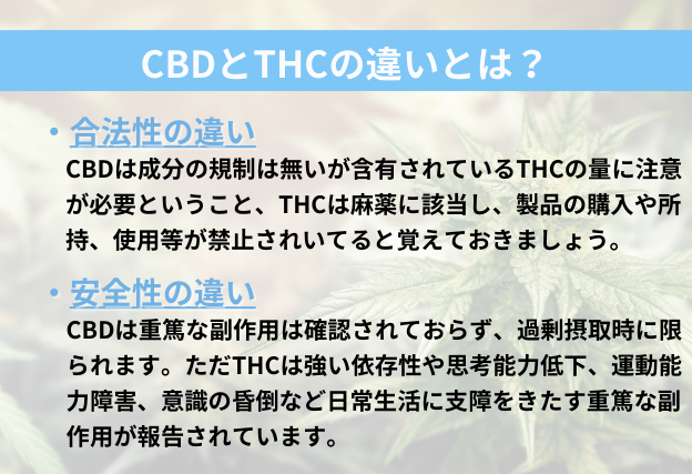 CBDは合法?大麻取締法の改正に伴う大麻由来の成分の規制状況を解説②