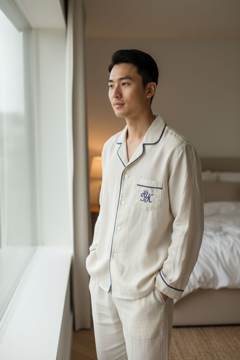 2025年の秋冬にぴったりなサフィランリネンのスリープウエア