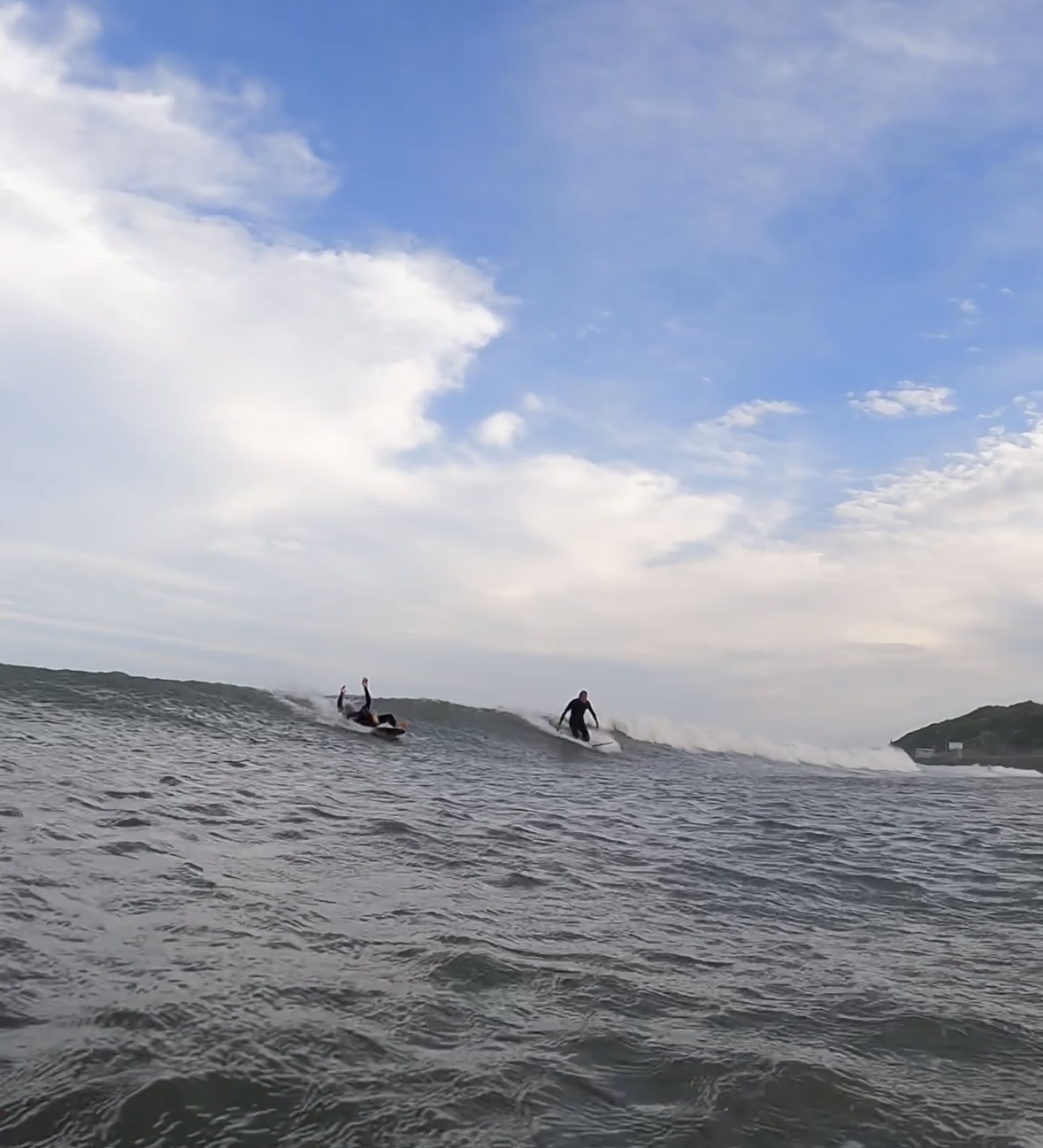 片浜の波情報