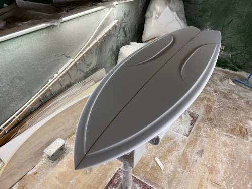 HYDRO EDGE Retro Twin Fin 5'9"