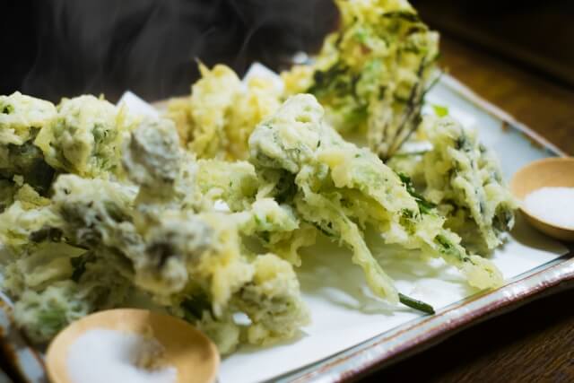 春野菜の天ぷらレシピ　～ふきのとうや菜の花、旬の素材をIHでサクッと揚げる！～