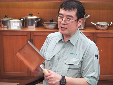フジノス社長に聞いた！プロ仕様から生まれたＩＨ 銅 玉子焼き器！