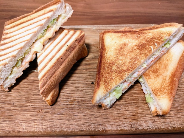 食パン×フライパンで極上ホットサンド!朝から元気になる簡単レシピ