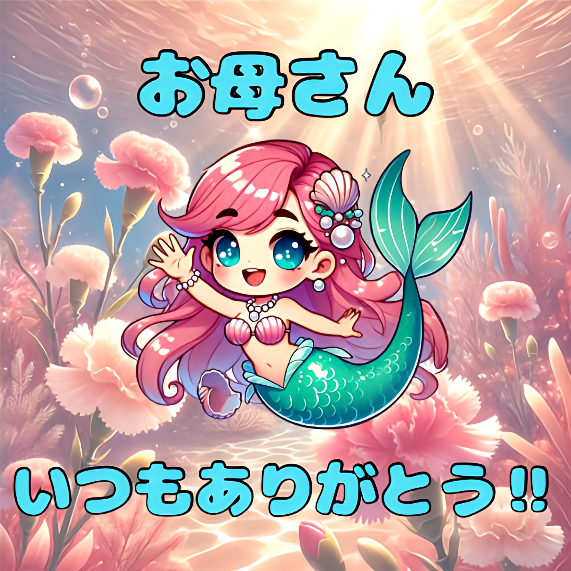 ありがとうの気持ちを、真珠に込めて。