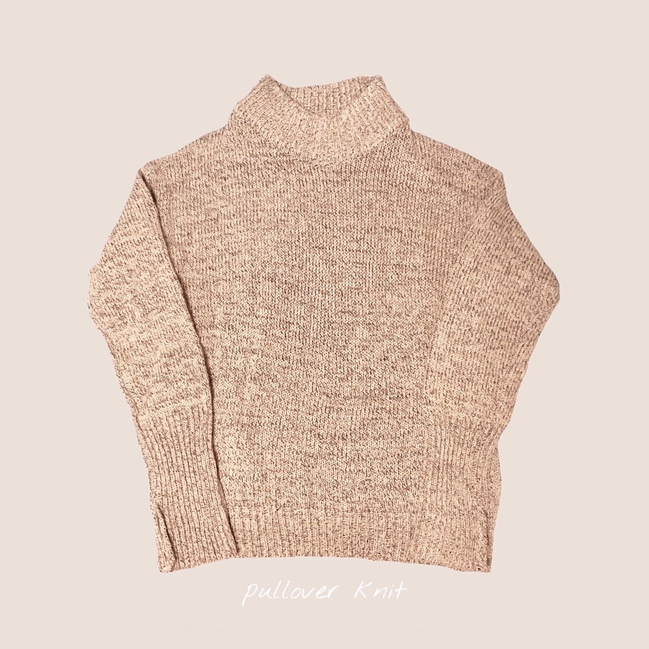 くすみ色の世界⑱ 【pullover knit】