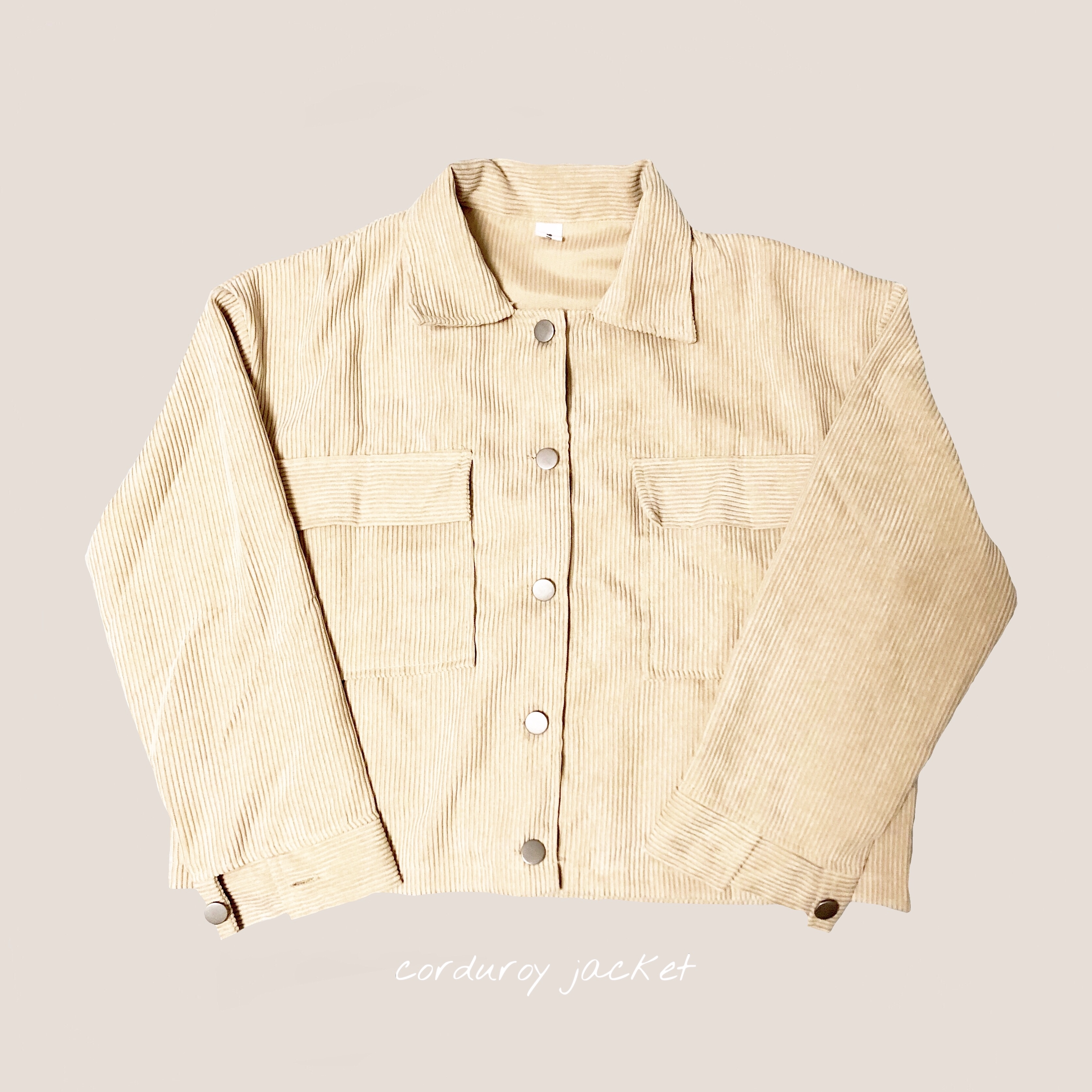 くすみ色の世界⑲【corduroy jacket】