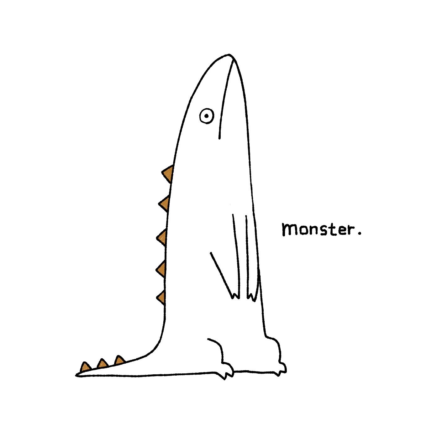 Monster 刺繍について