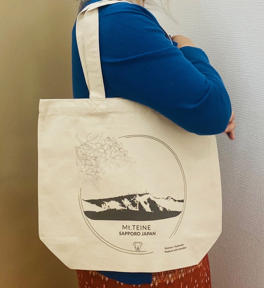 オリジナル手稲山トートバッグ発売開始
