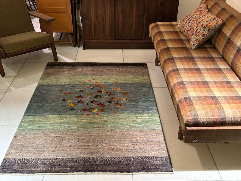 Gabbeh & Kilim 絨毯展　19日まで　開催中！　＜リビングサイズ２　180*120cm＞