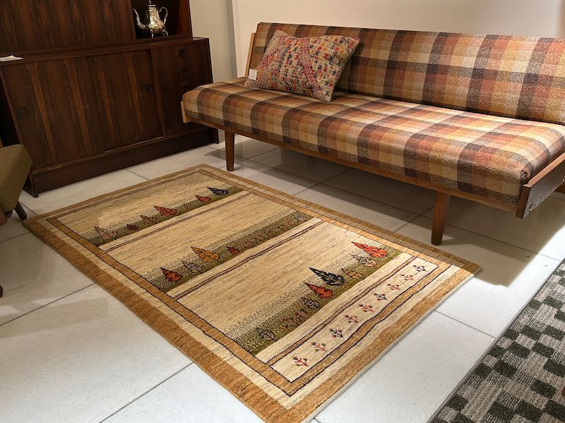 Gabbeh & Kilim 絨毯展　19日まで　開催中！　＜リビングサイズ３　150*100cm＞