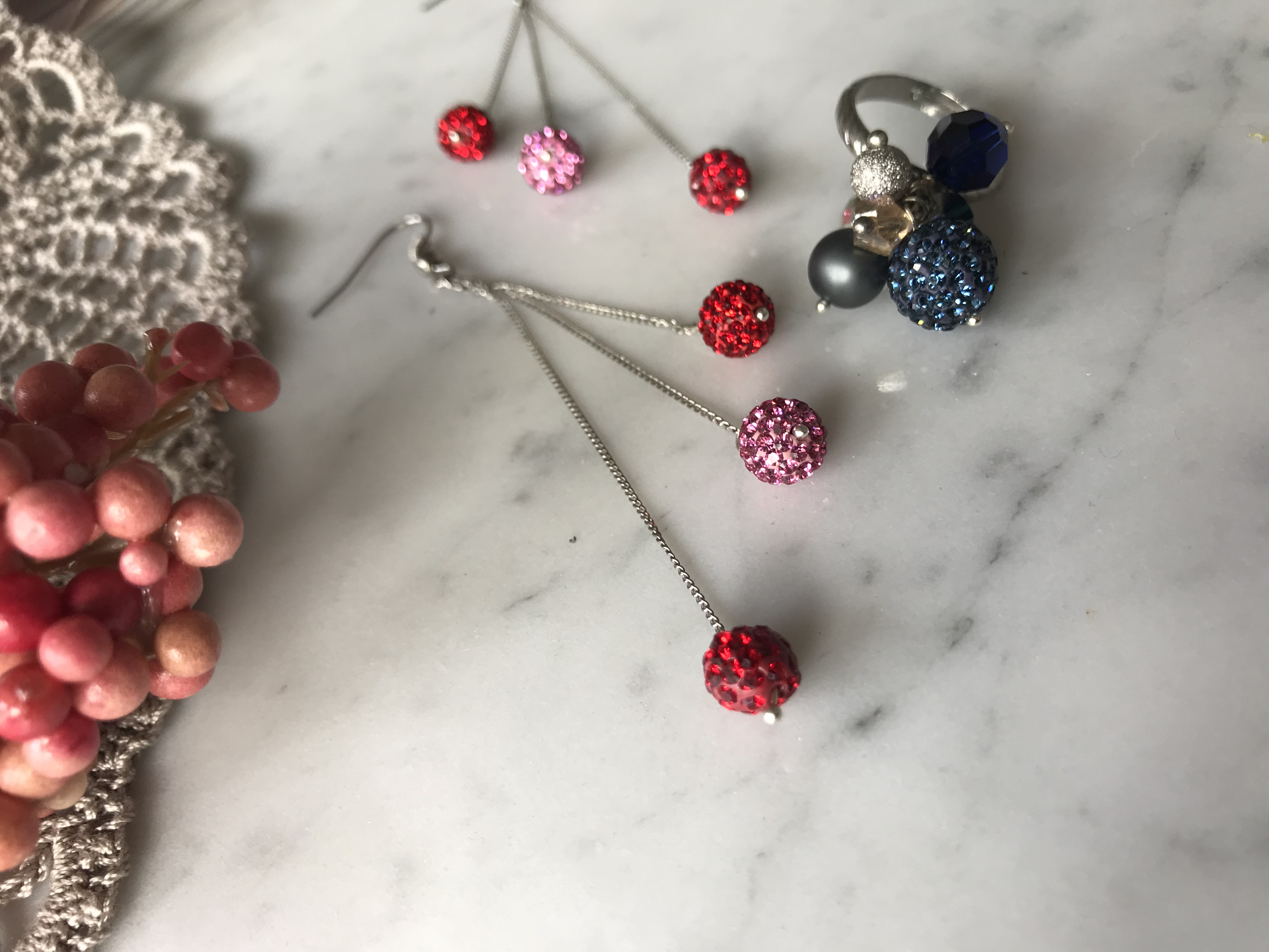 【新商品】スワロフスキークリスタルアクセサリーを追加いたします♩