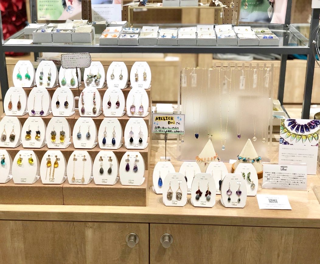 展示スペースが広くなりました♡