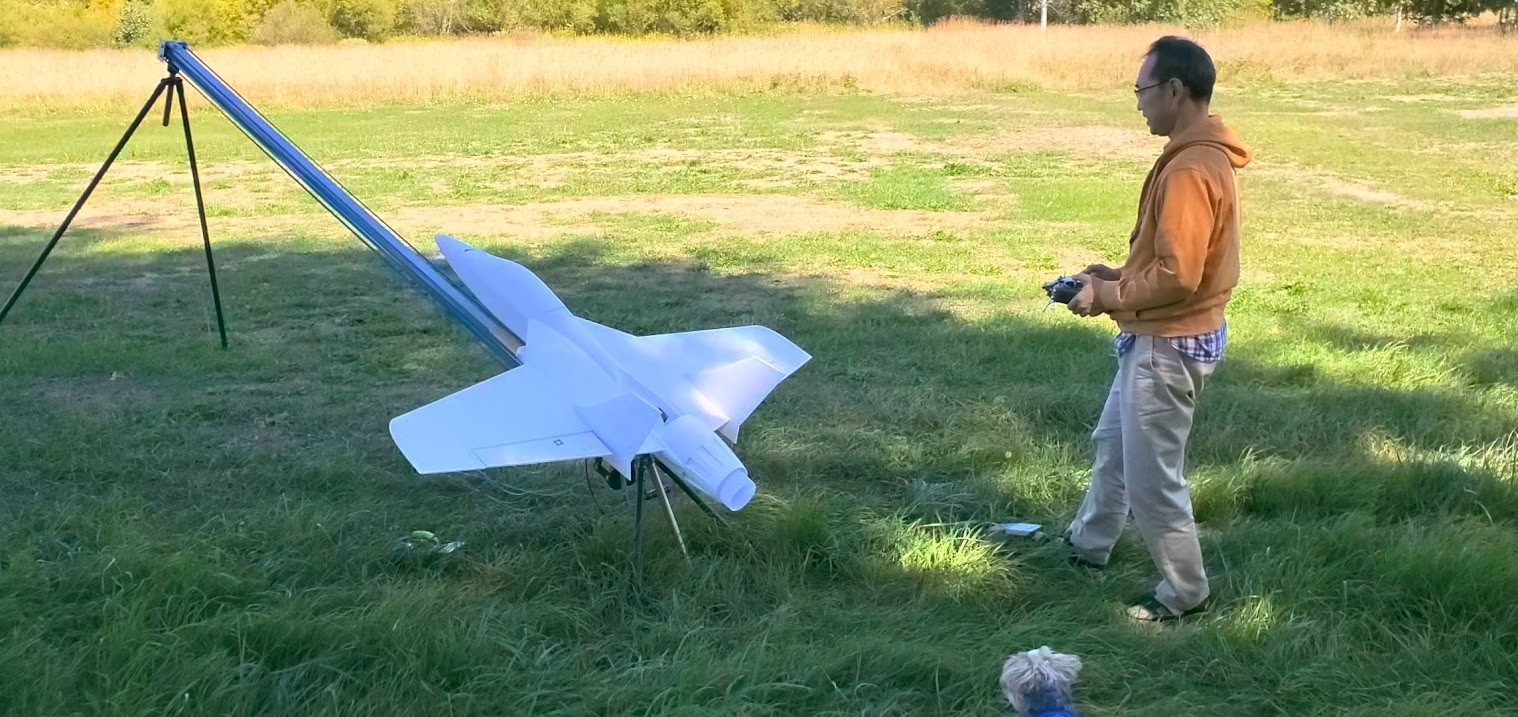 3D printer airplane model　フライトテスト