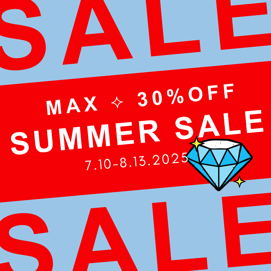 SALE! SALE!! SUMMER SALE♫　ほぼ全体30-10%OFF!!! *+.。＊°＋