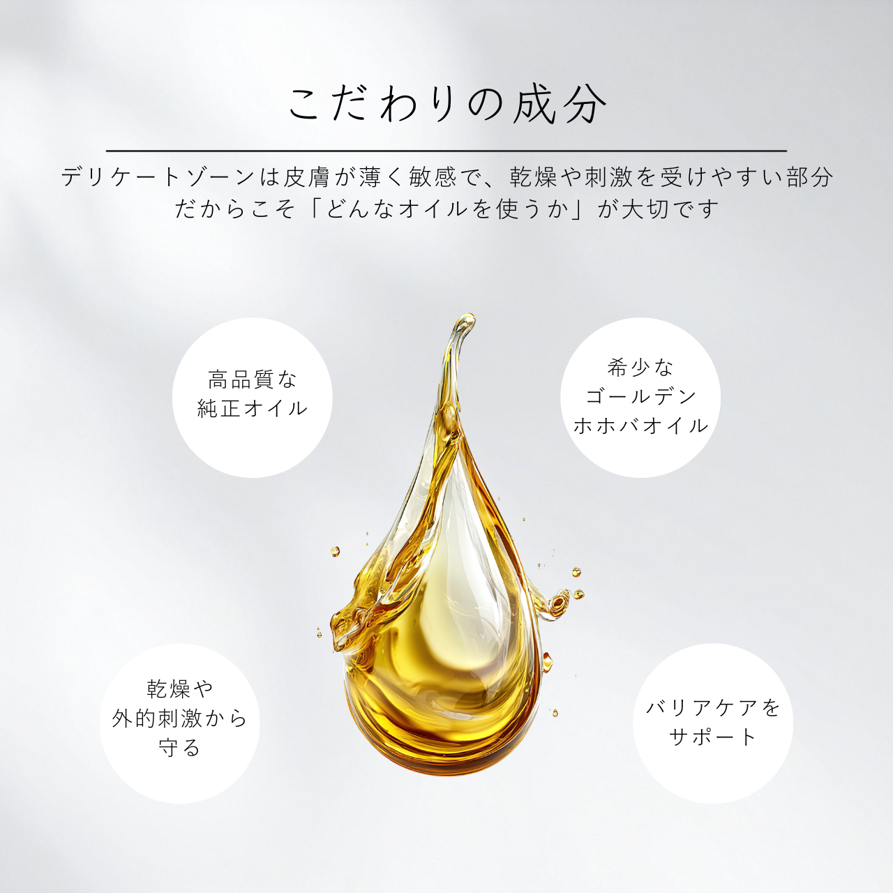 ゴールデンホホバオイルの力でデリケートゾーンをやさしく守る ― CITUCAケアオイル