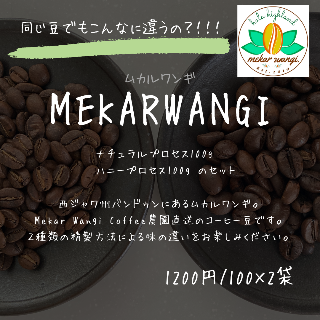 【入荷しました！】Mekarwangi｜ムカルワンギ
