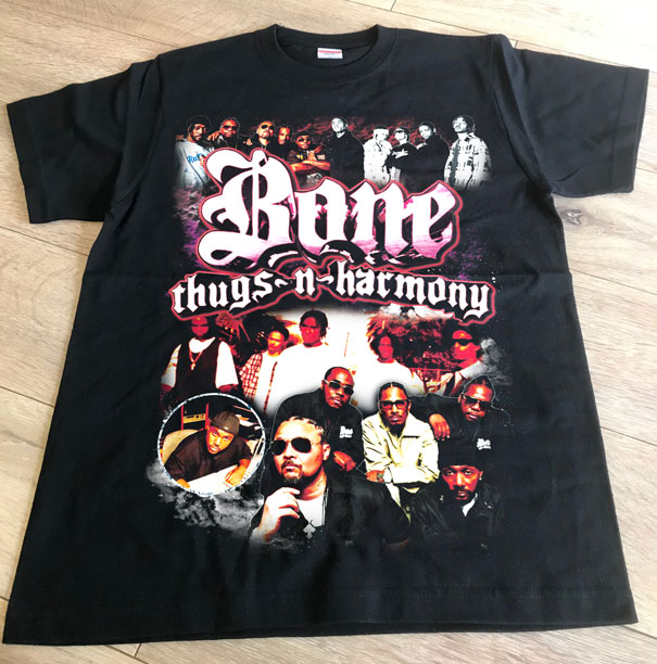 【Bone Thugs-N-Harmony】RAP TEE / HIPHOP RAPTEE /