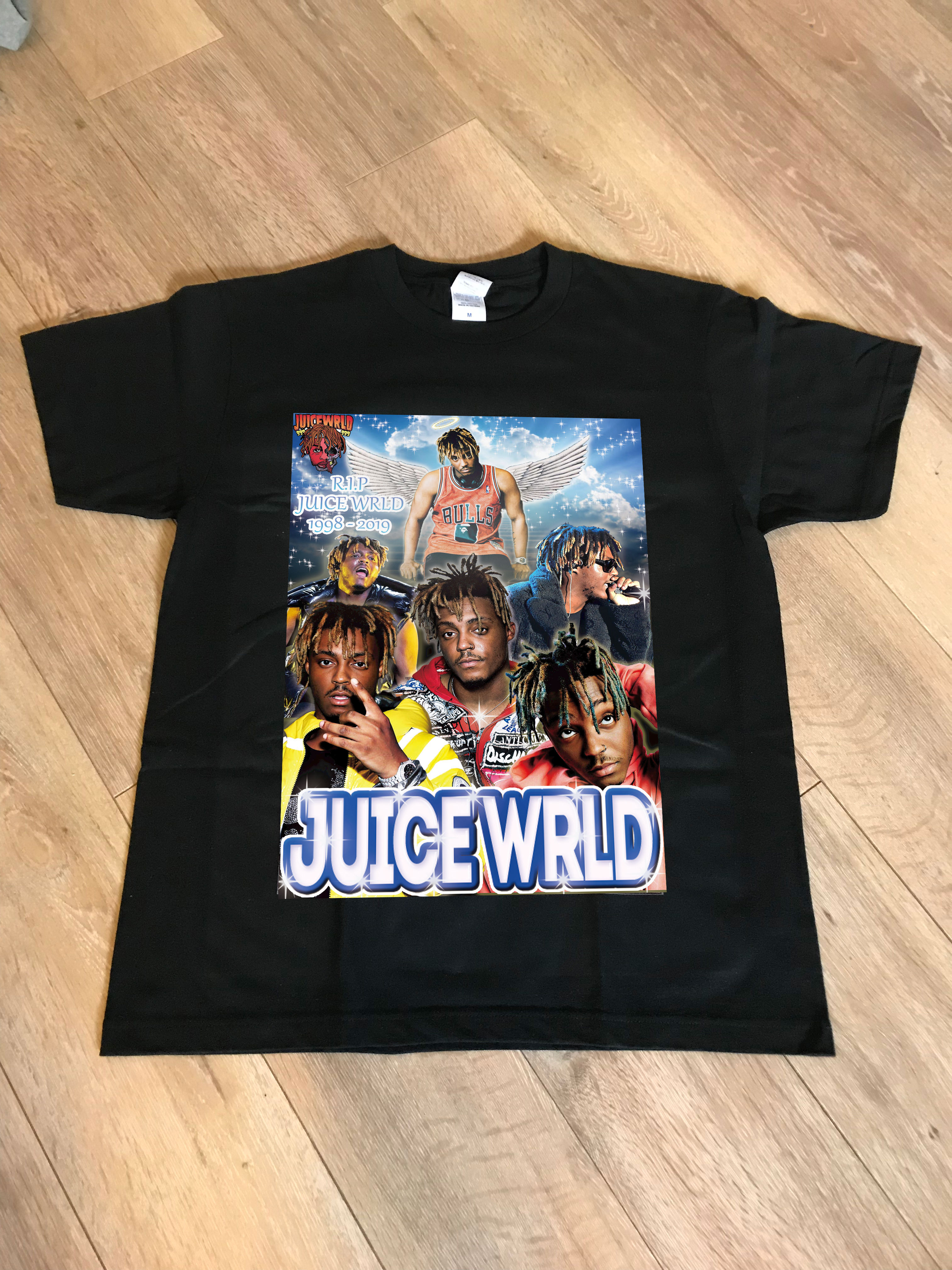 【RIP】JUICEWRLD-ラッパー追悼Tシャツ！★早すぎる人気21歳ラッパー★限定商品★発売★