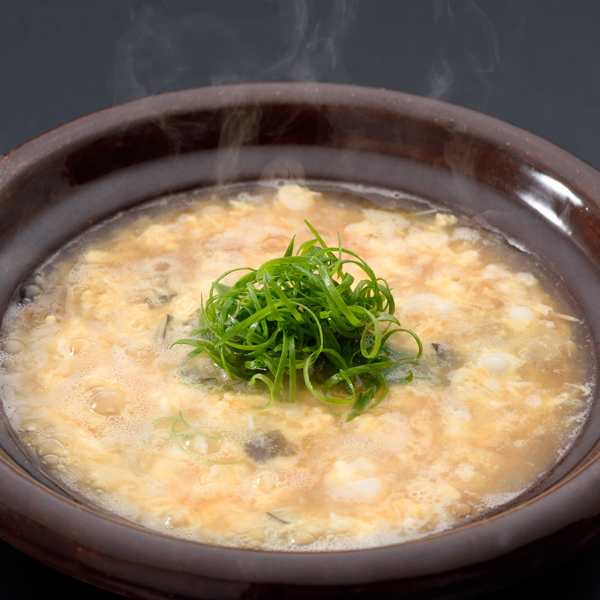 本格すっぽん雑炊スープ