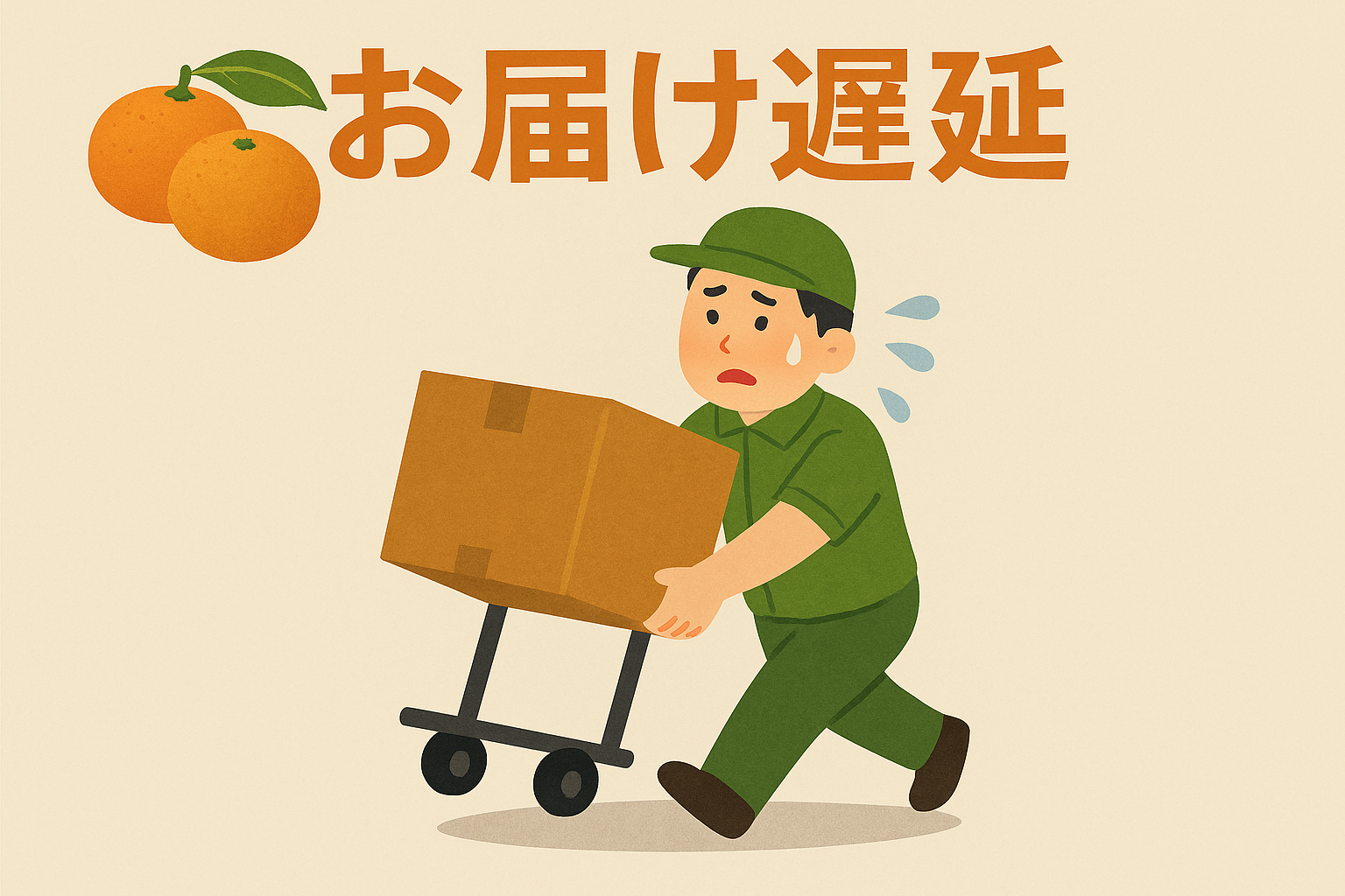 📢【お届け遅延のお知らせ】