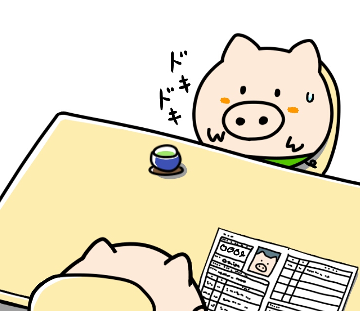 定期個別面談やってます。