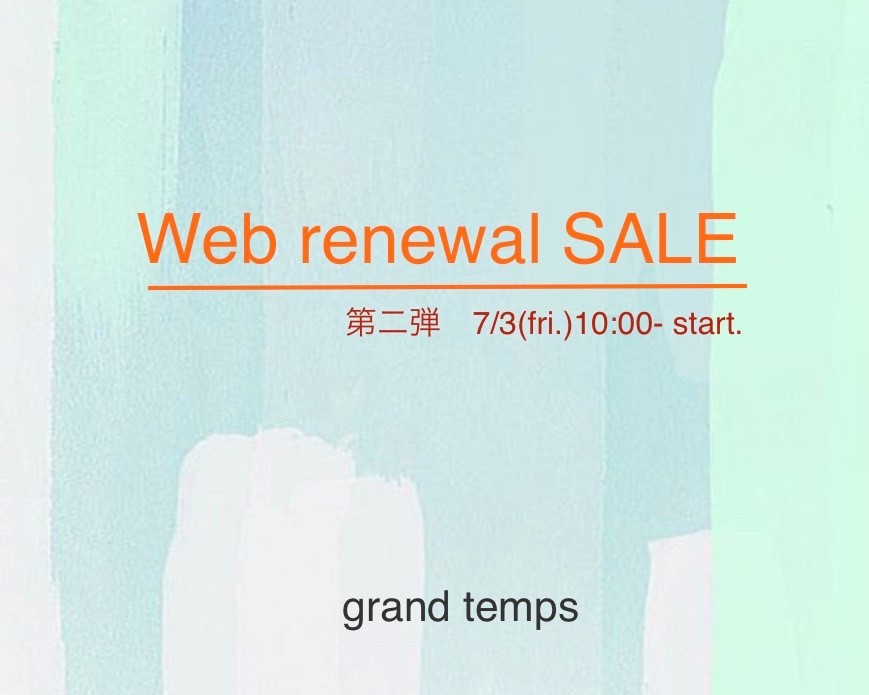 Web renewal SALE 第二弾＊