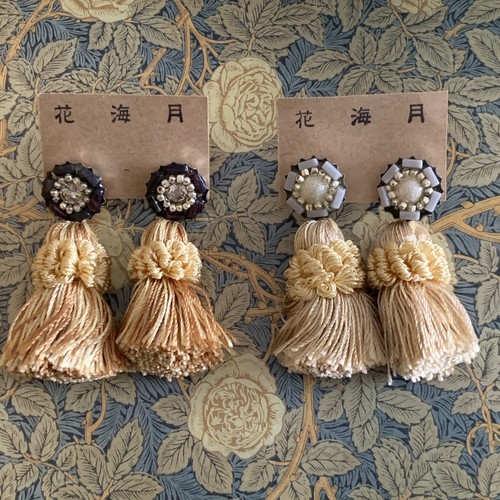 タッセルピアス♡