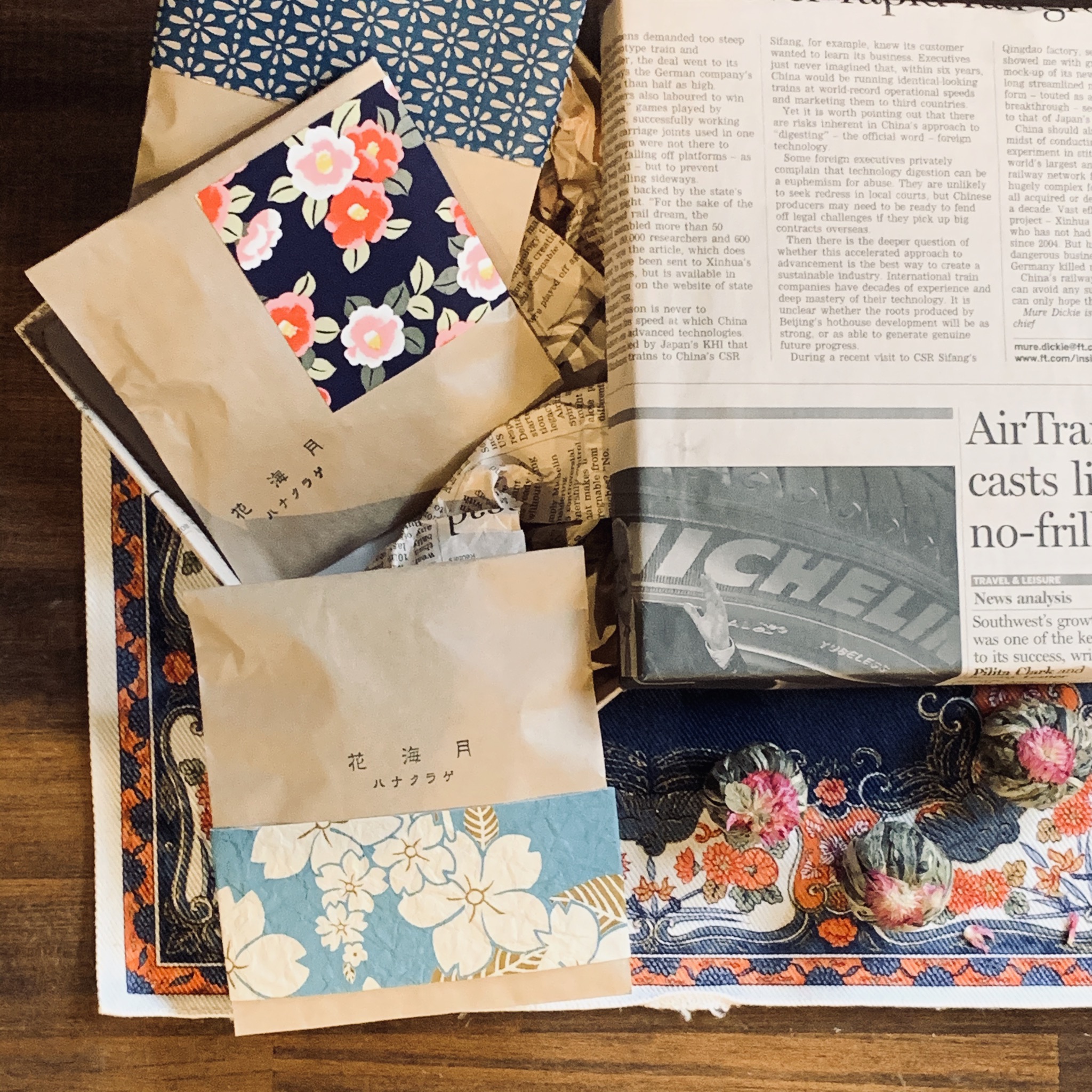 発送前のひとコマ