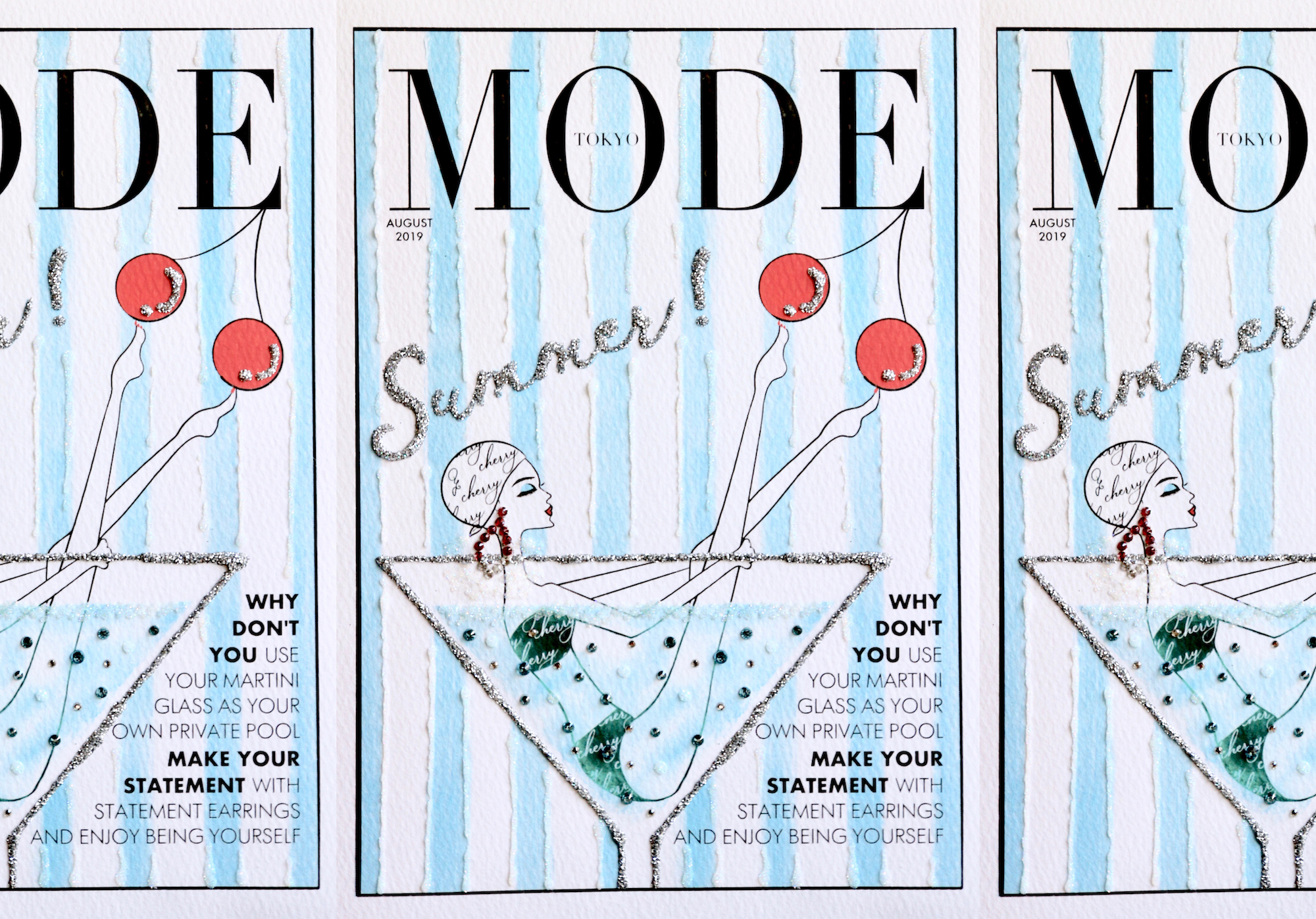 MODE magazine 8月号。